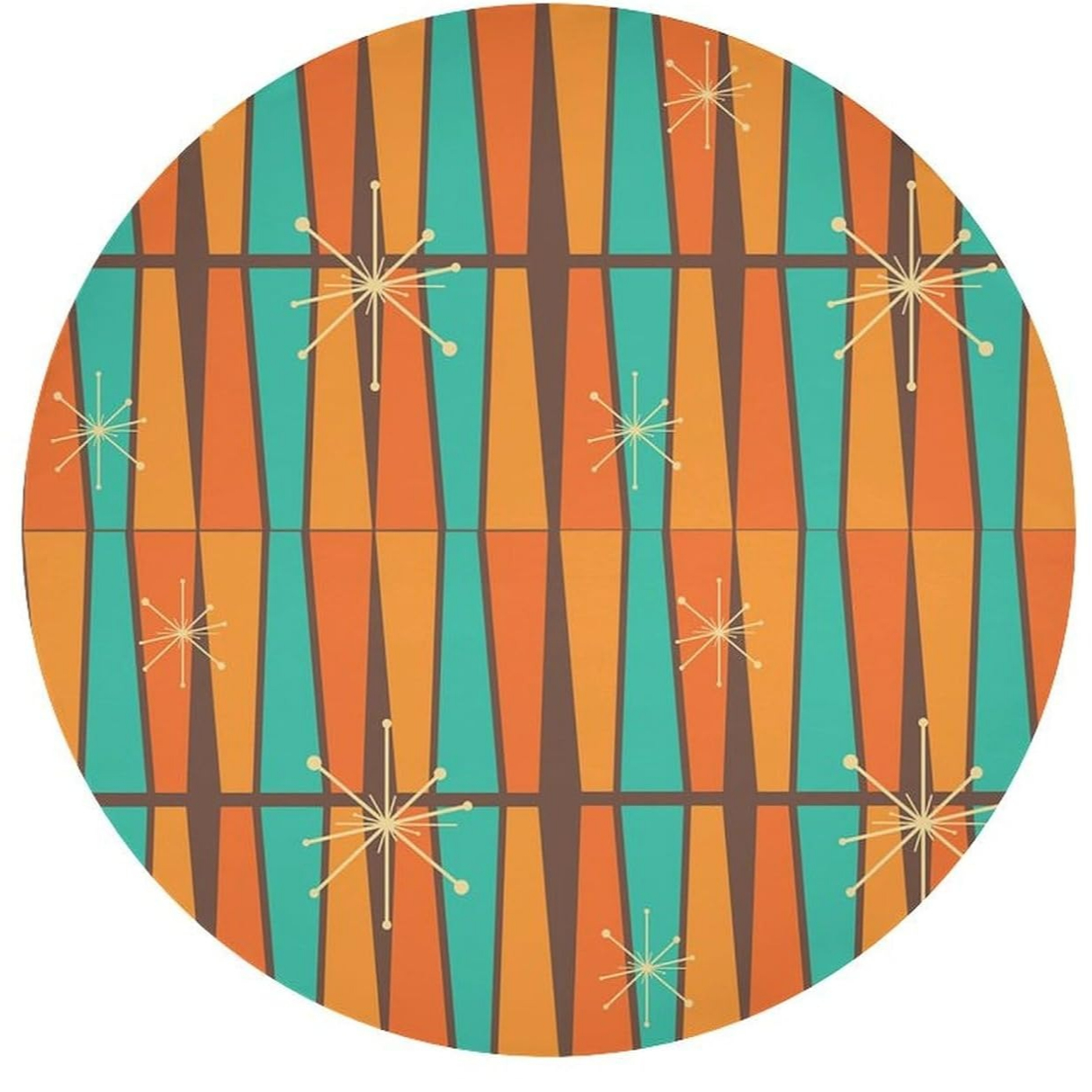 Mid Century Modern Orange Yell - Century Textile & Sewing Supply Avenue C North Saskatoon Sk recension och pris