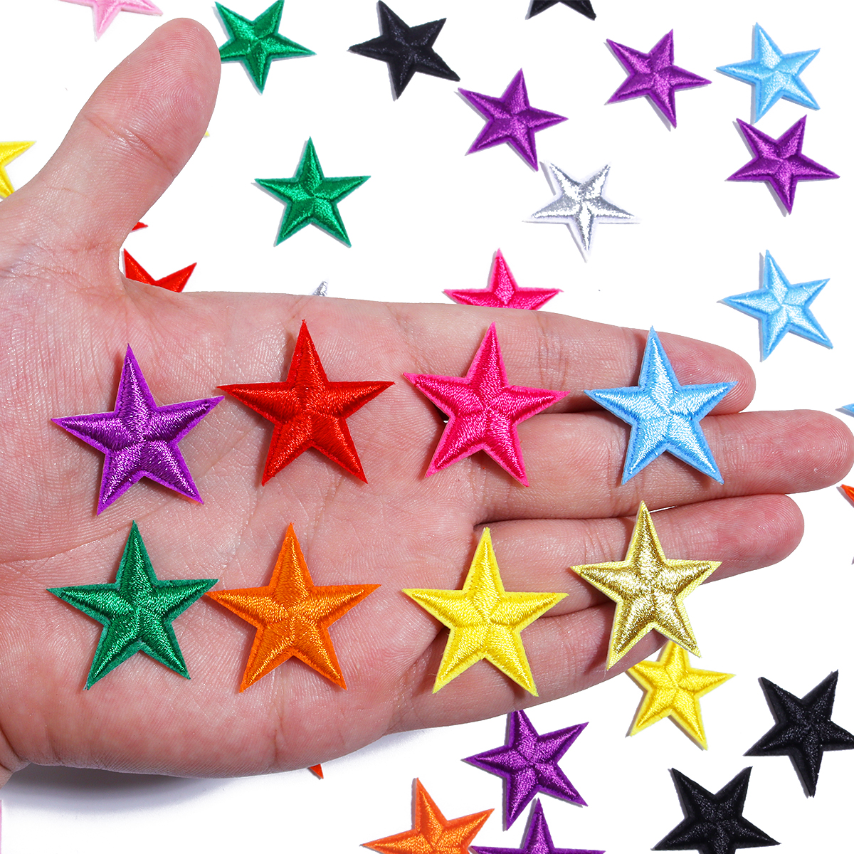 10pcs Small Mini Star Embroide - Iron On Patch recension och pris