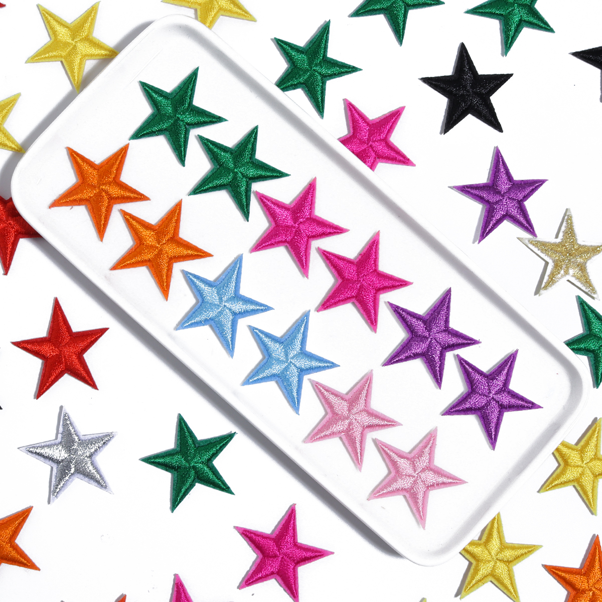 10pcs Small Mini Star Embroide - Iron On Patch recension och pris