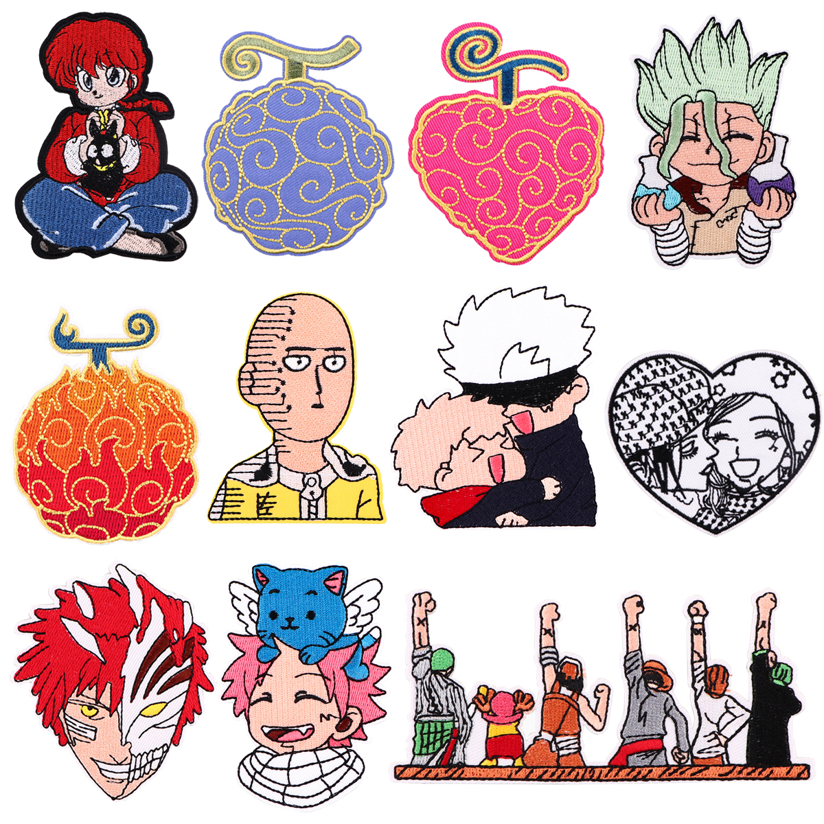 Manga Badge on Backpack Devil  - Iron On Patch recension och pris