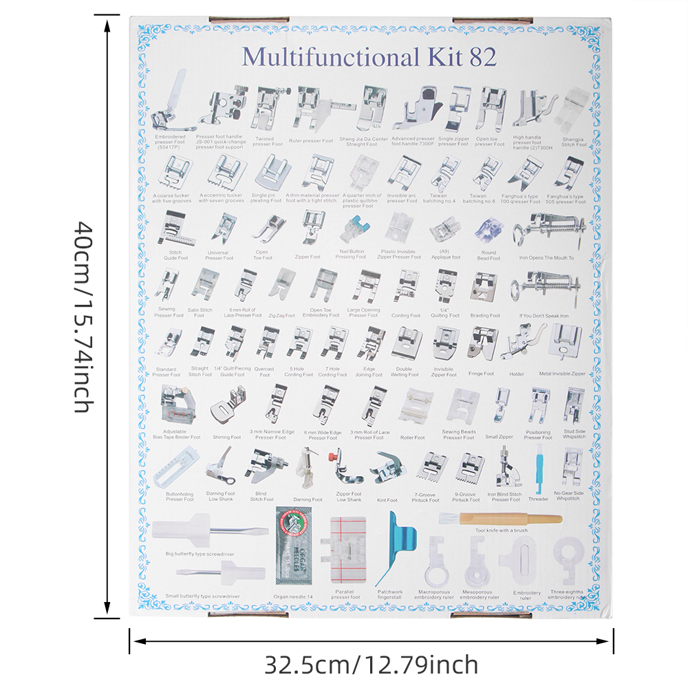 82pc/SET Full Set Sewing Machi - Sewing Kit recension och pris
