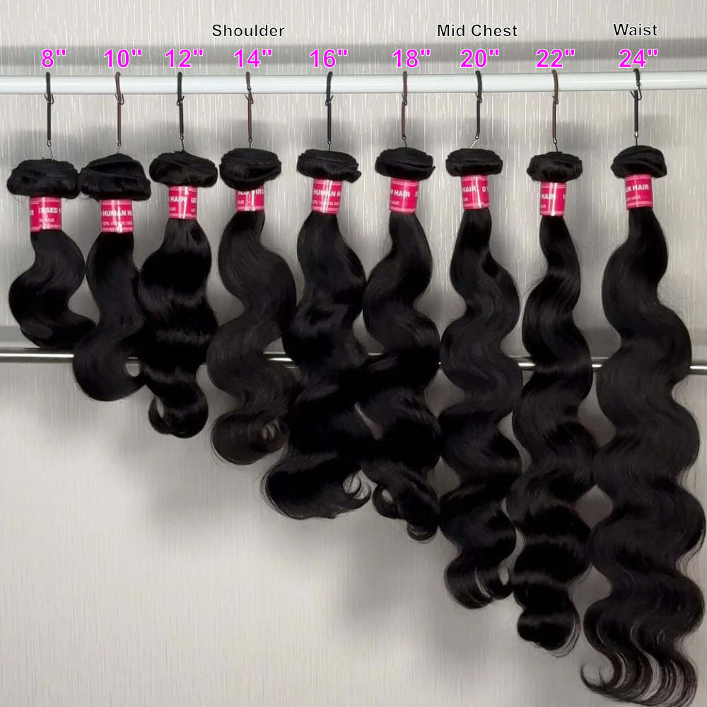 UNice Body Wave Bundles Natura - Sewing Technology recension och pris