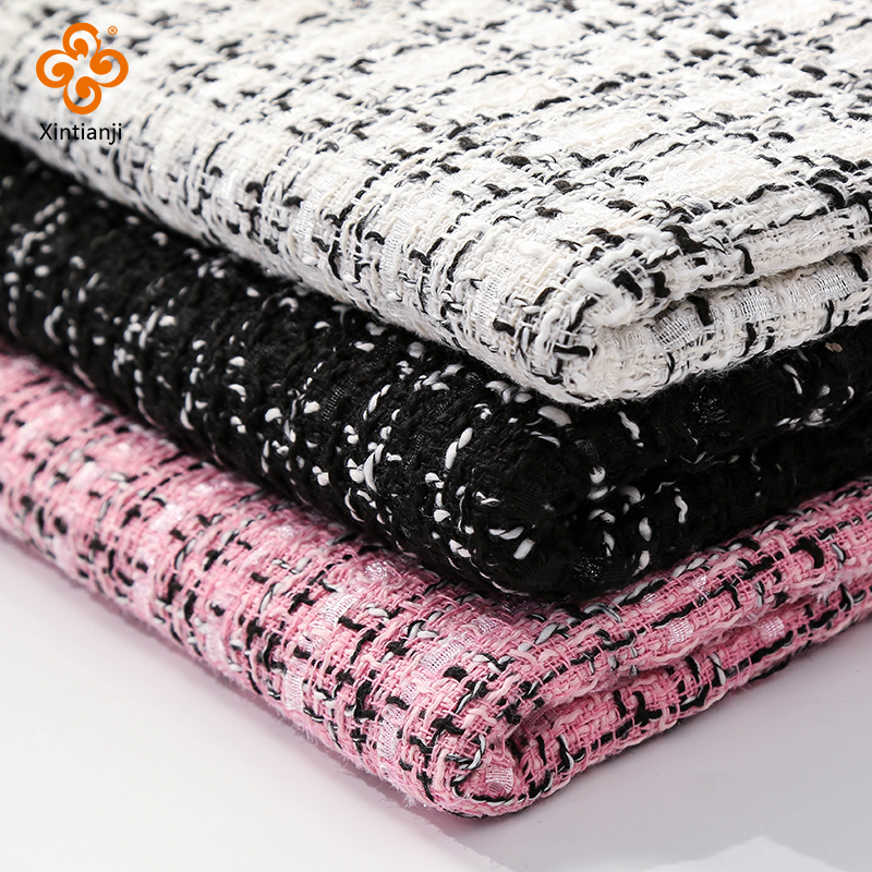 Woven Tweed Fabric Luxurious A - Sewing Tweed Fabric recension och pris