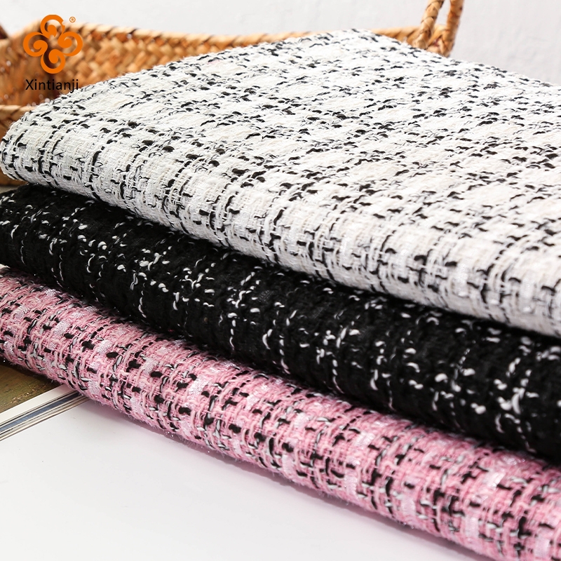 Woven Tweed Fabric Luxurious A - Sewing Tweed Fabric recension och pris