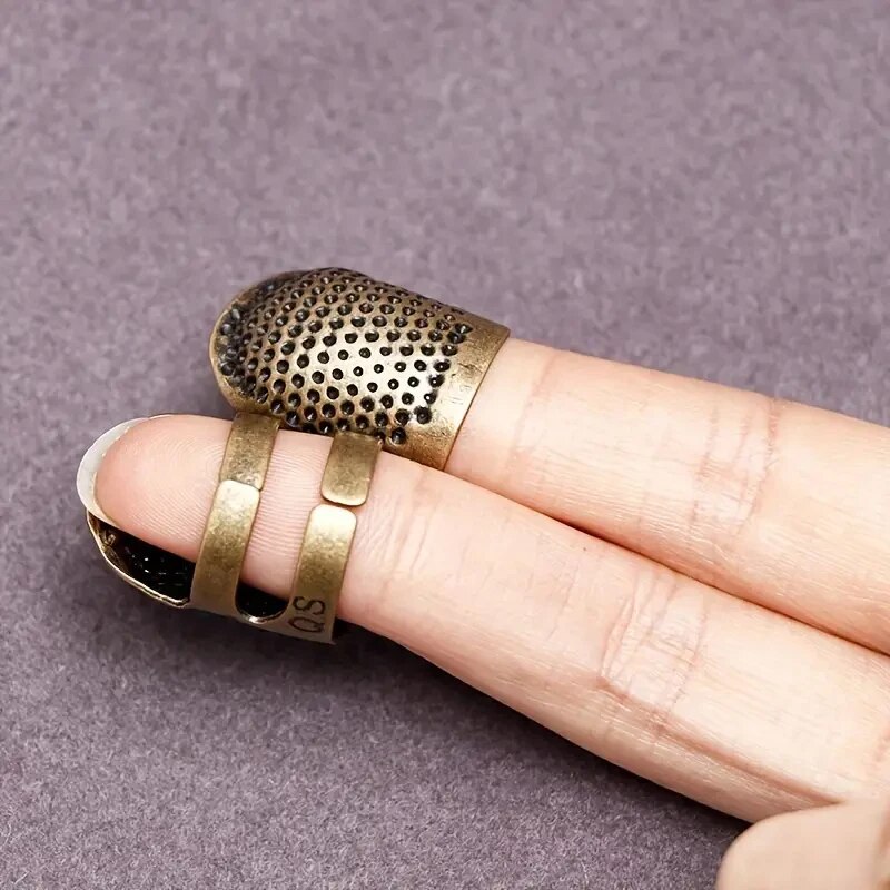 Adjustable Vintage Sewing Thim - Sewing Thimble Metal recension och pris