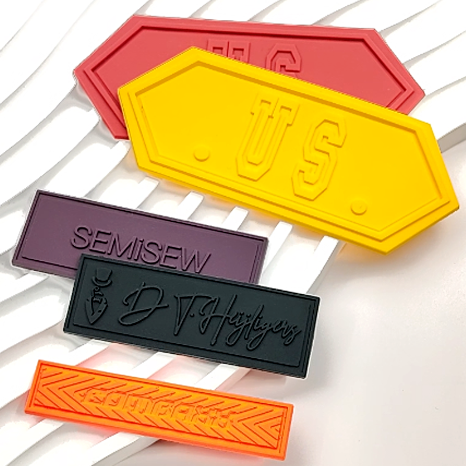 Recycled Custom PVC Patch Sili - Sewing Label recension och pris