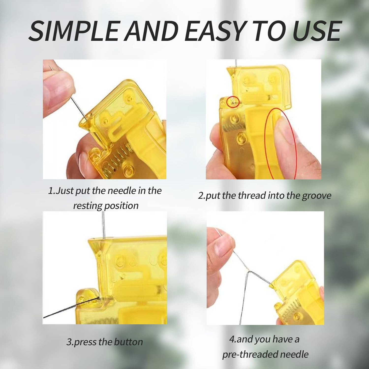 1-3Pcs Automatic Easy Needle T - Sewing Technology recension och pris