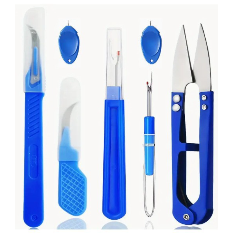 5 Pieces Of Blue Sewing Tear M - Sewing Kit recension och pris