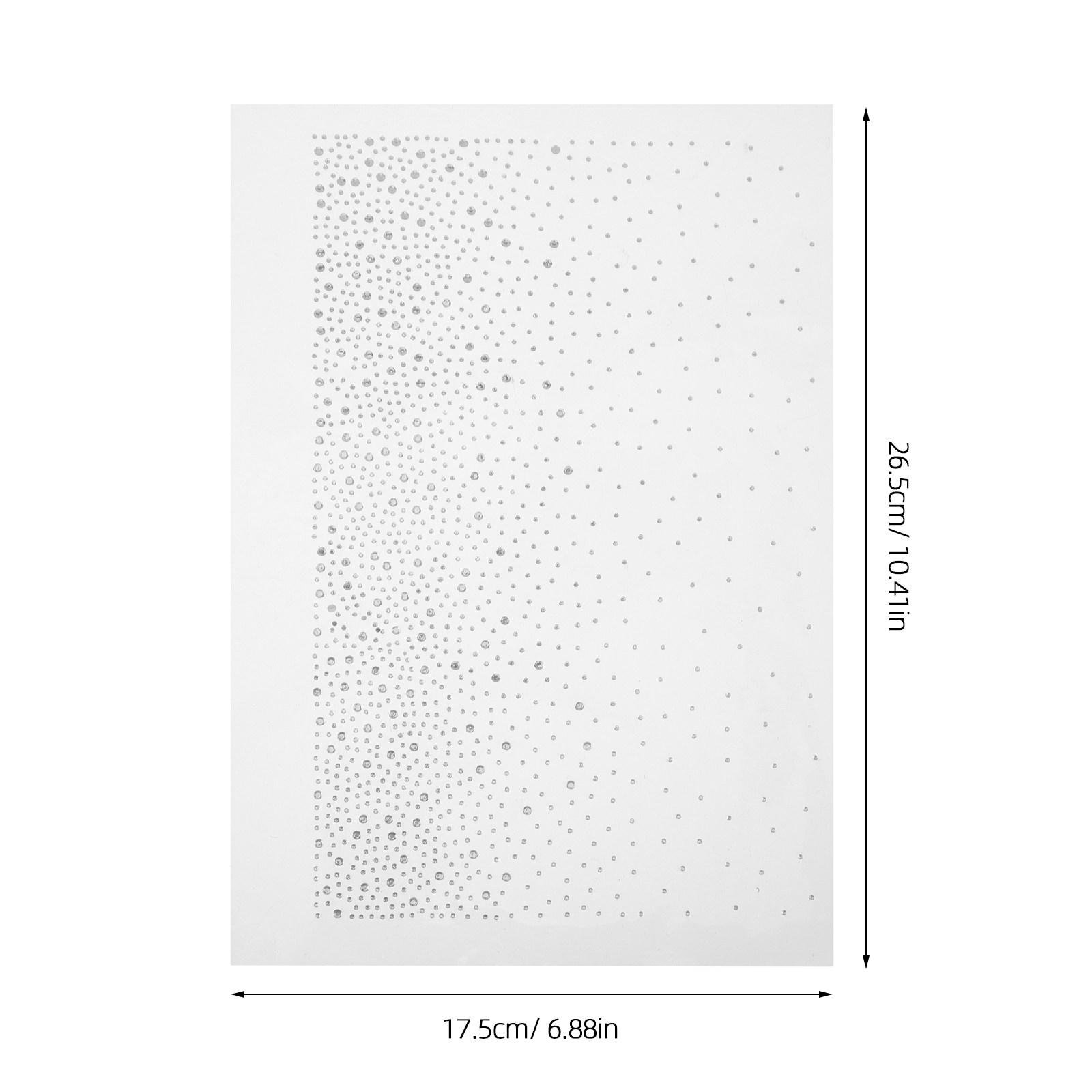 12 Sheets Crystal Rhinestone A - Iron On Patch recension och pris
