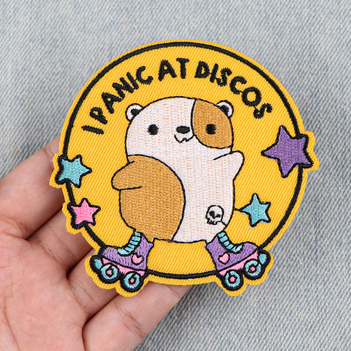 Funny Badge Quotes Cartoon Ani - Iron On Patch recension och pris