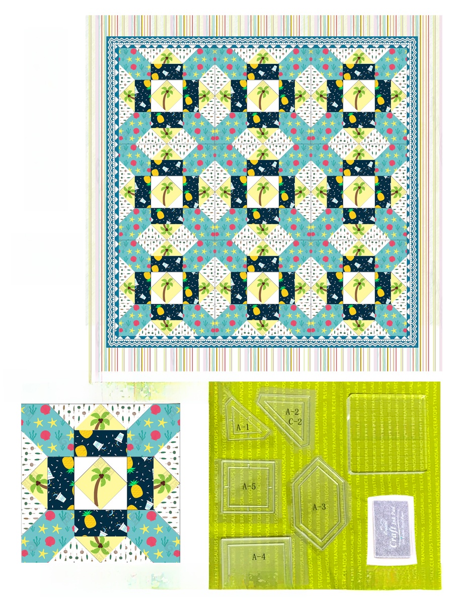 New Handmade Fabric DIY Patchw - Sewing Production recension och pris