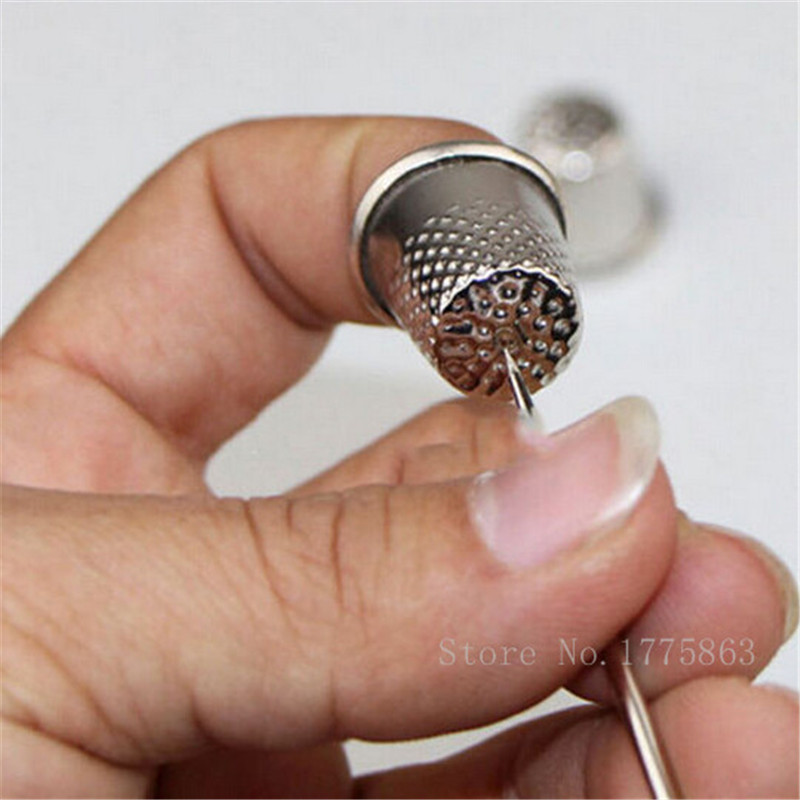 50pcs 18mm Finger Thimbles Met - Sewing Thimble Metal recension och pris