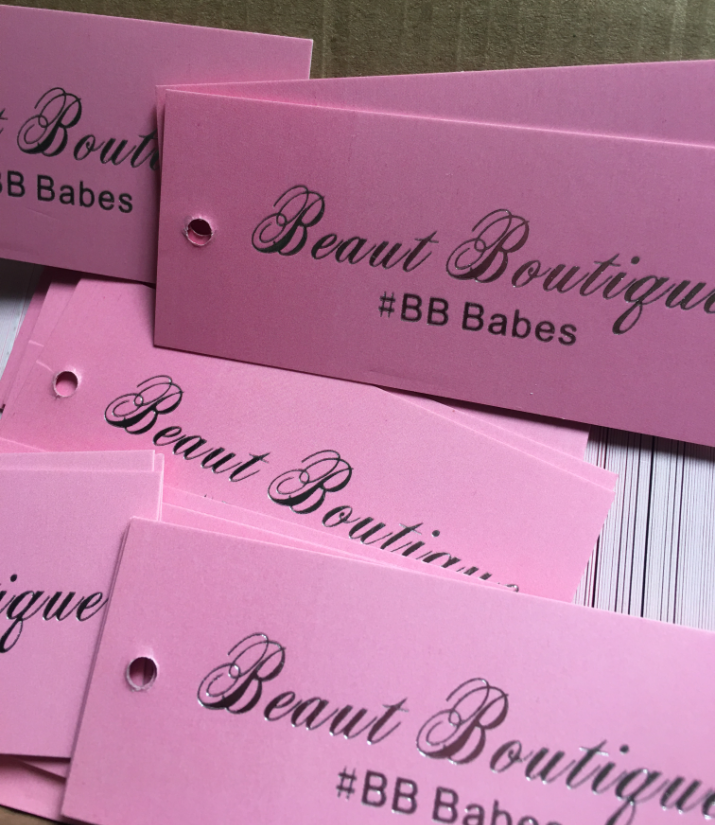 1000pcs Customized Hang Tags L - Sewing Label recension och pris