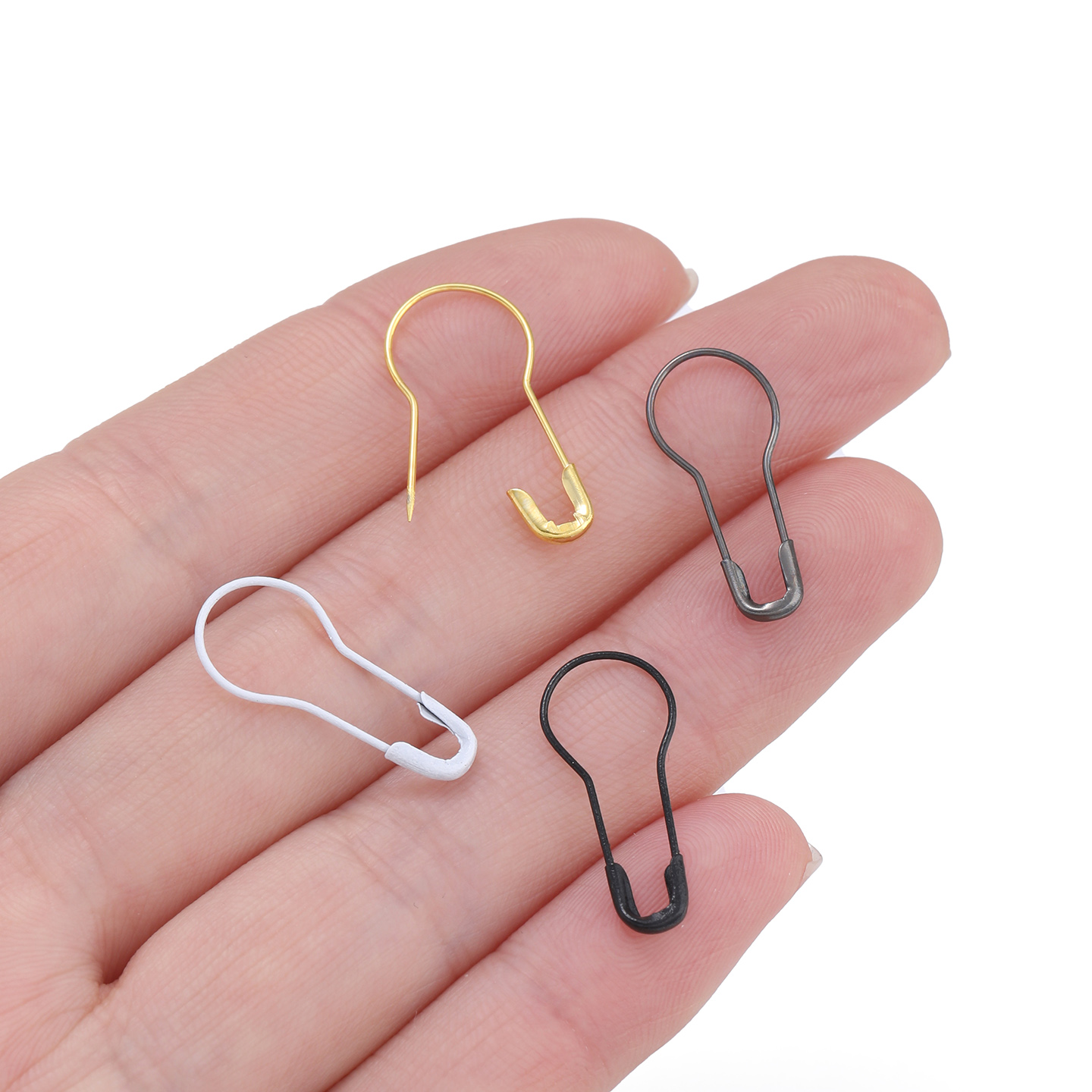 100Pcs/Lot Metal Gourd Safety  - Sewing Production recension och pris