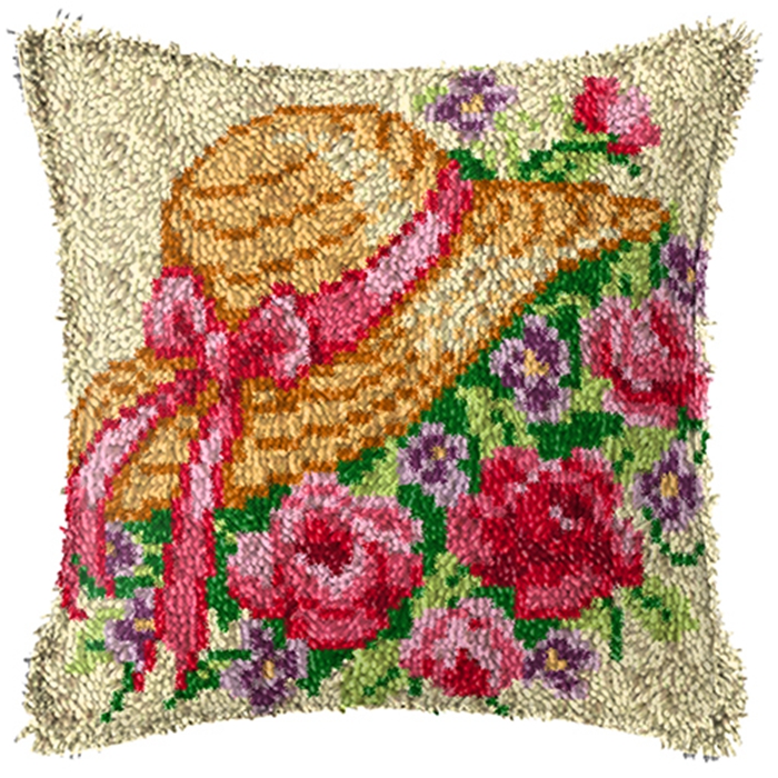 Smyrna Flower Latch Hook Kit M - Sewing Pin Cushion recension och pris
