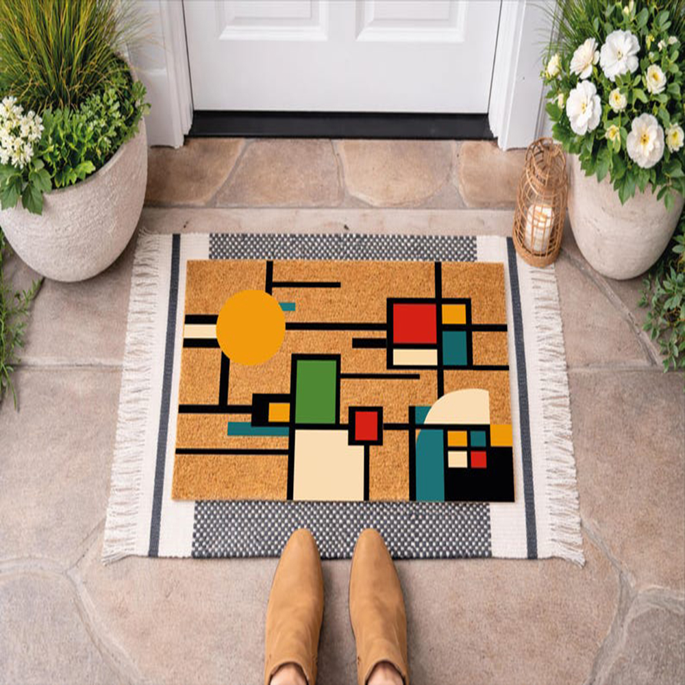 Mid Century Modern Doormat Col - Century Textile & Sewing Supply Avenue C North Saskatoon Sk recension och pris