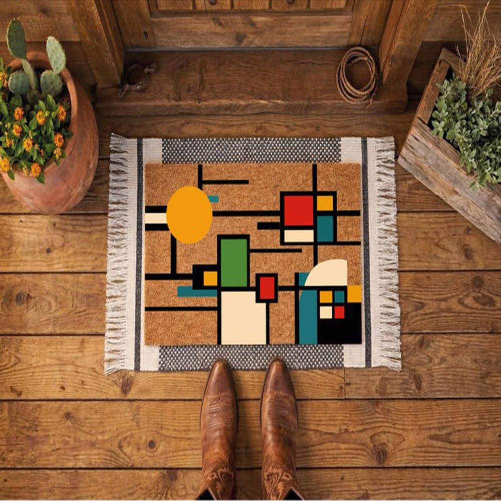 Mid Century Modern Doormat Col - Century Textile & Sewing Supply Avenue C North Saskatoon Sk recension och pris
