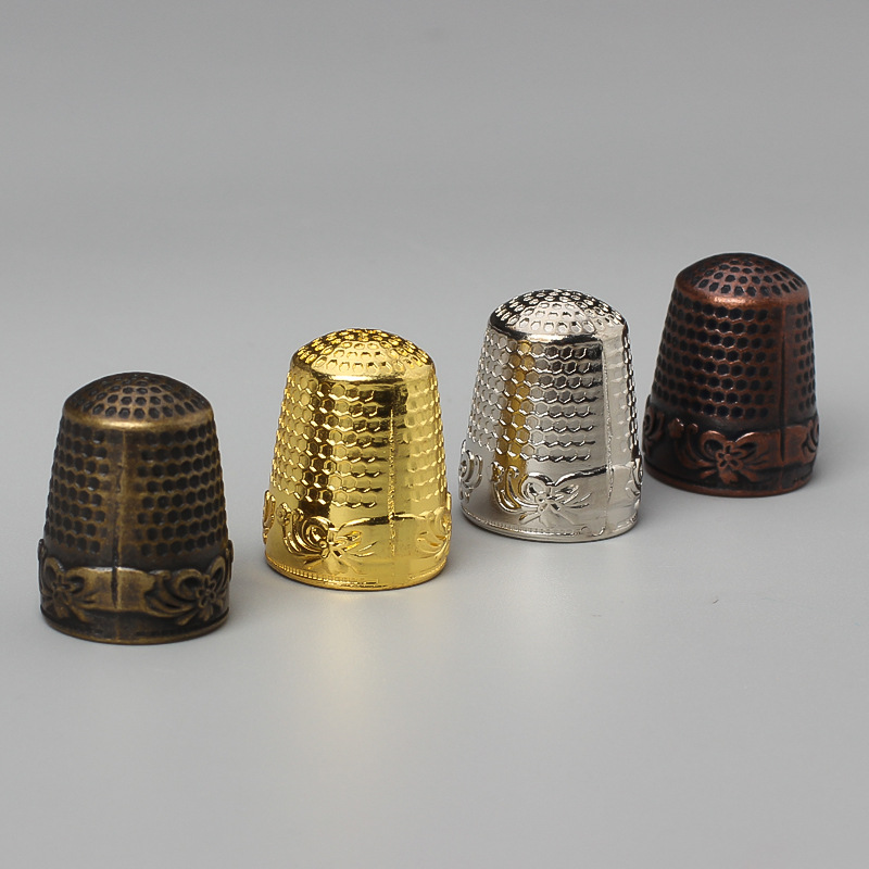 Thimble Ring Retro Finger Prot - Sewing Thimble Metal recension och pris