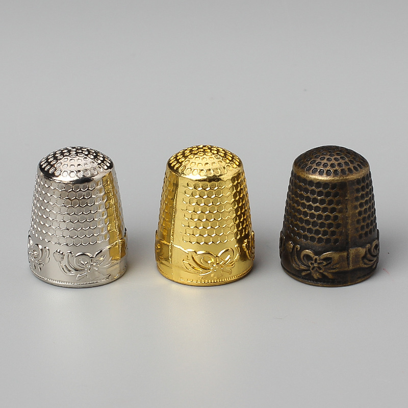 Thimble Ring Retro Finger Prot - Sewing Thimble Metal recension och pris