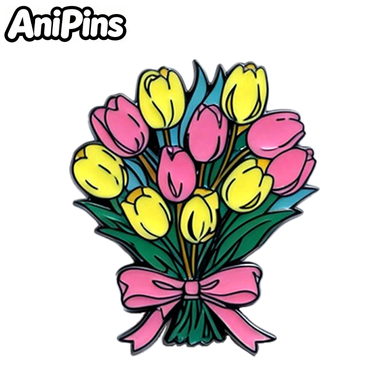 AniPins Bouquet Flowers Strawb - Sewing Label recension och pris