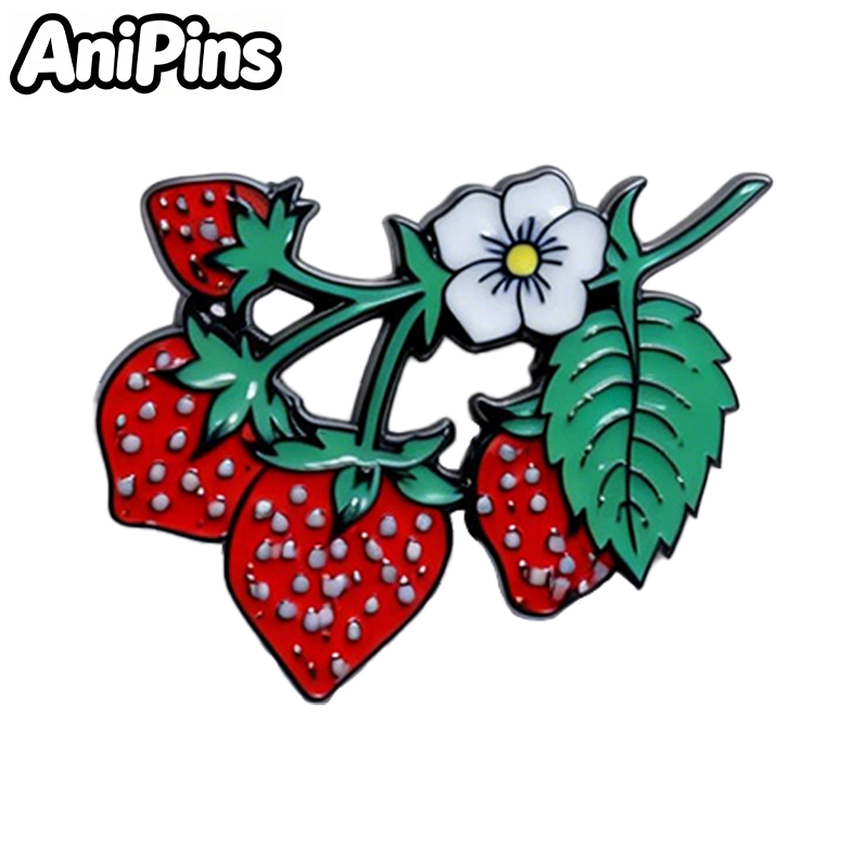 AniPins Bouquet Flowers Strawb - Sewing Label recension och pris