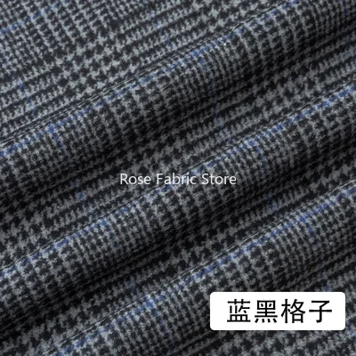 1 Meter Classic Woolen Houndst - Sewing Tweed Fabric recension och pris
