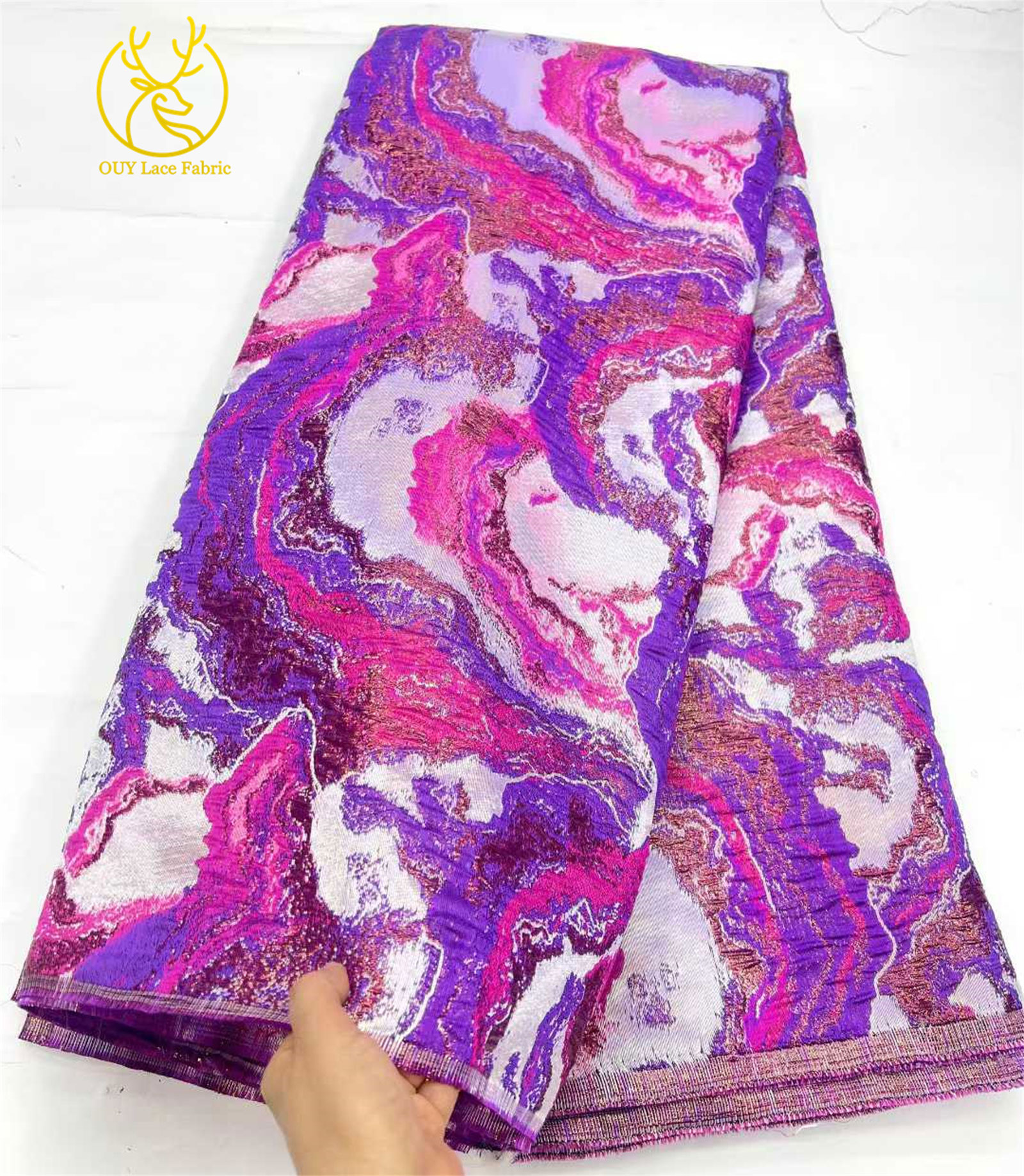 Fashion Brocade Jacquard Lace  - Sewing Gathering recension och pris