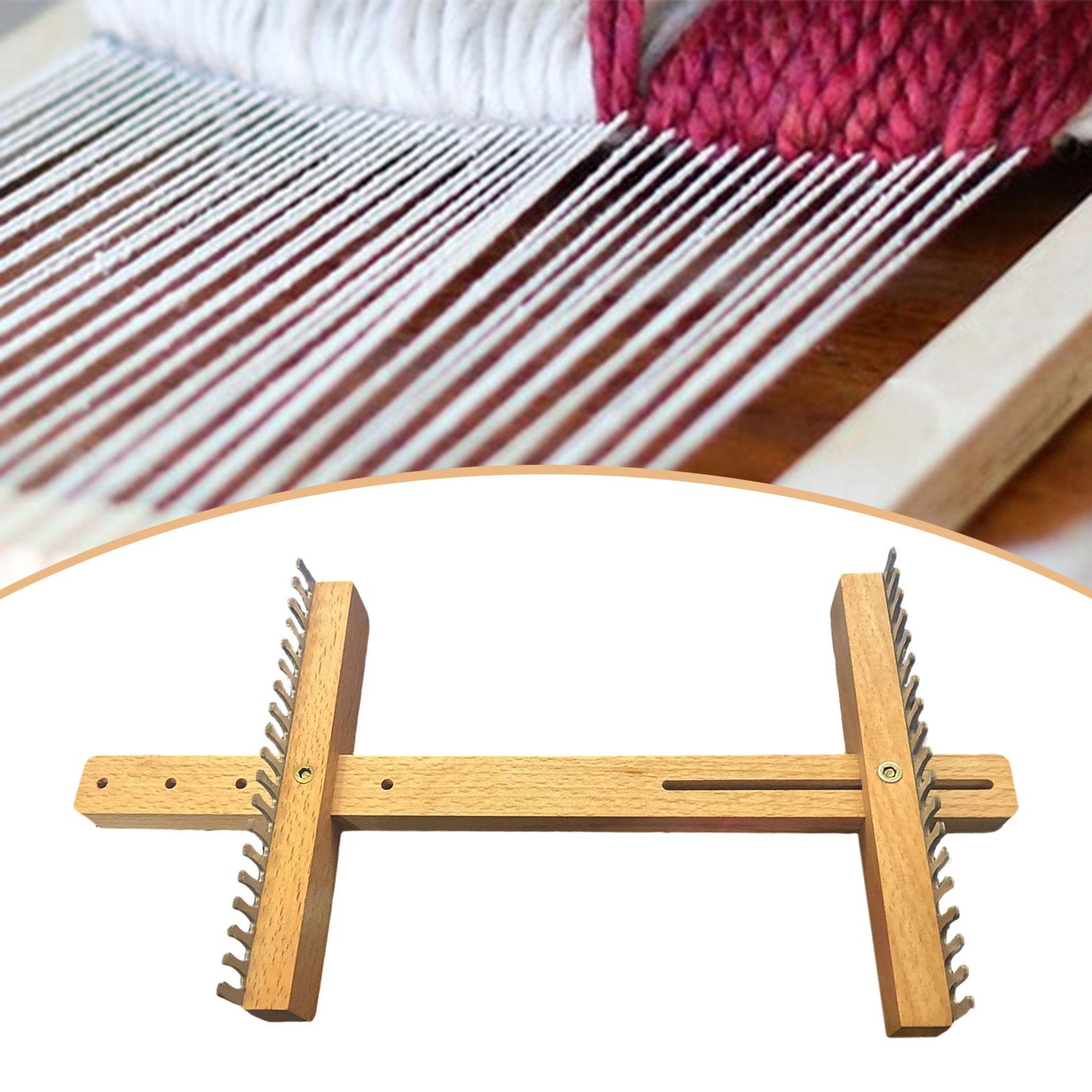 Adjustable Wooden Loom Weaving - Sewing And Textile recension och pris