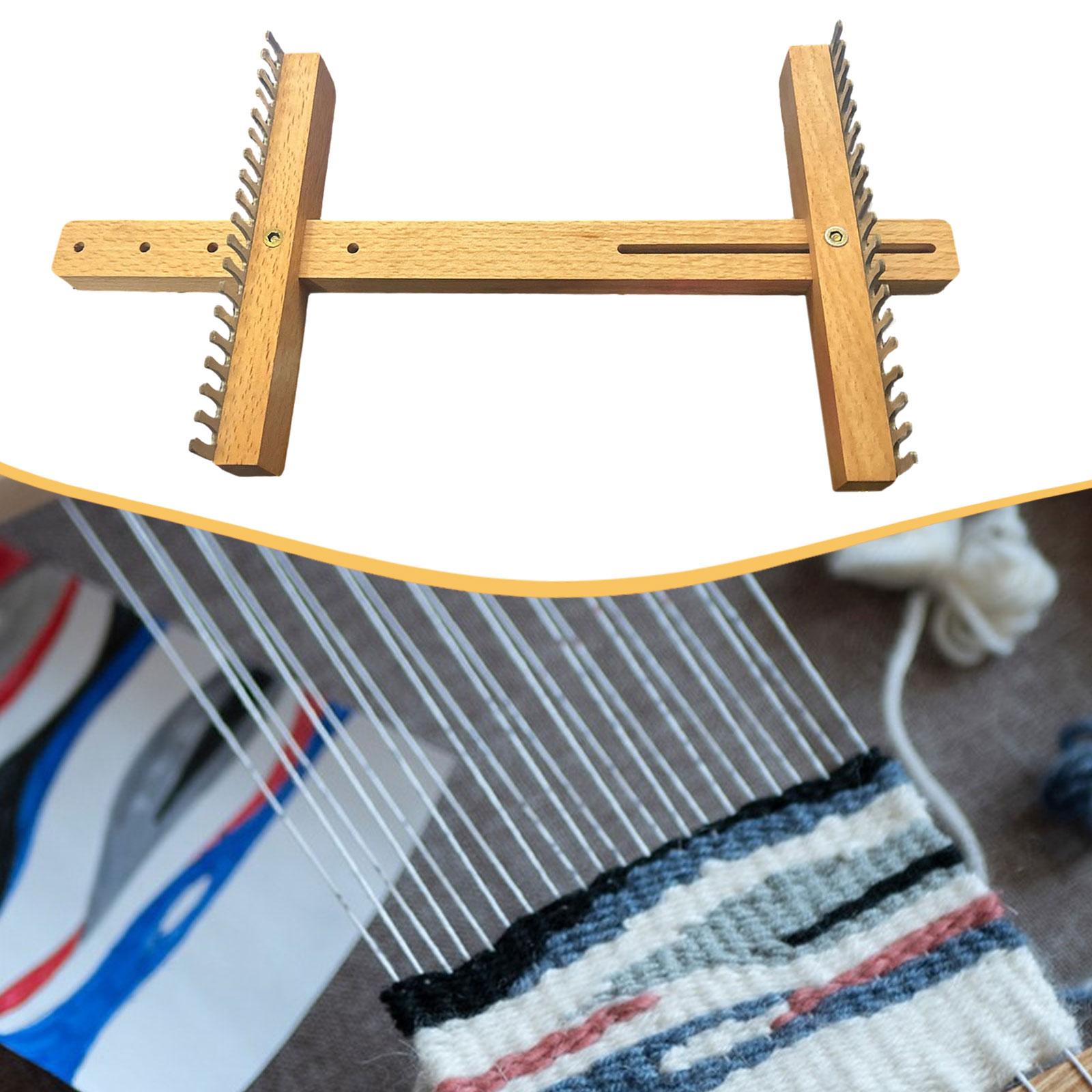 Adjustable Wooden Loom Weaving - Sewing And Textile recension och pris