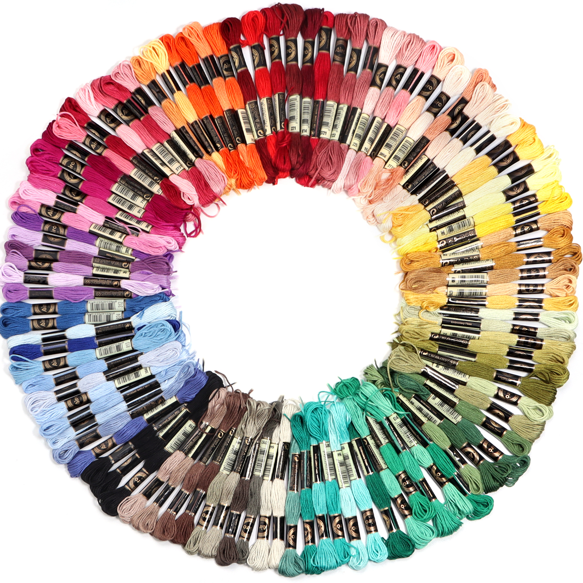 6Pcs/Lot Multicolor Polyester  - Sewing Kit recension och pris