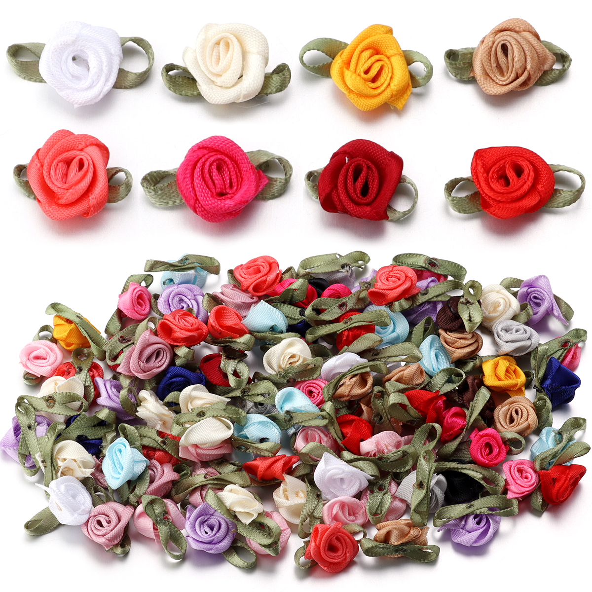 50Pcs 1.5x2.5cm 18 Colors For  - Sewing Production recension och pris