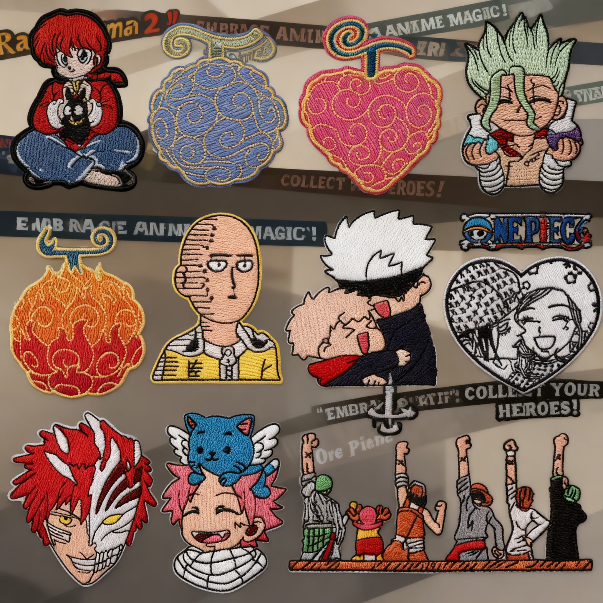 Anime Devil Fruit Iron On Patc - Iron On Patch recension och pris