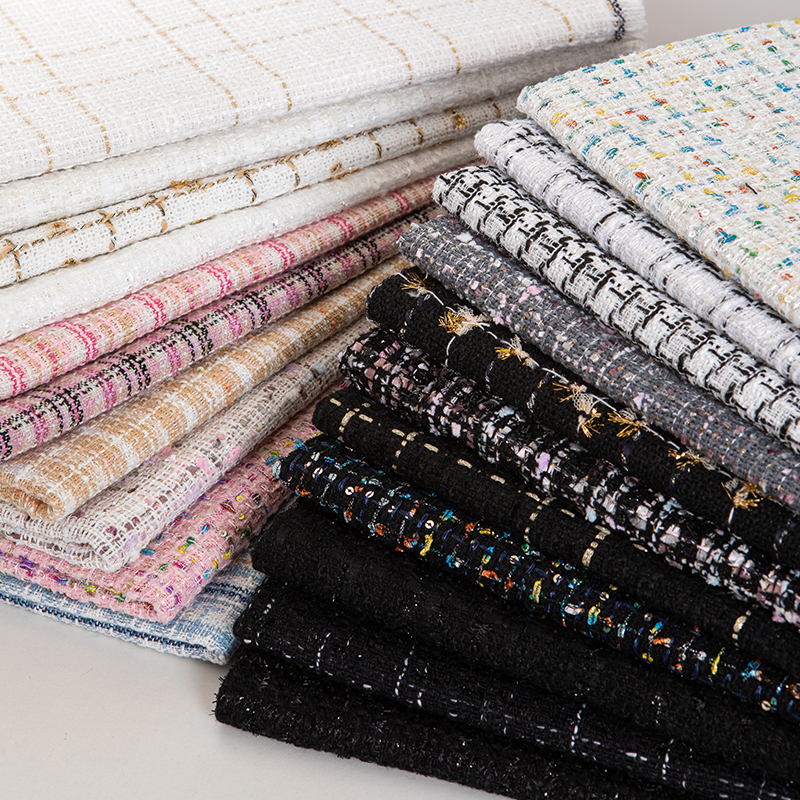 Women\'s Tweed Fabric Thickene - Sewing Tweed Fabric recension och pris