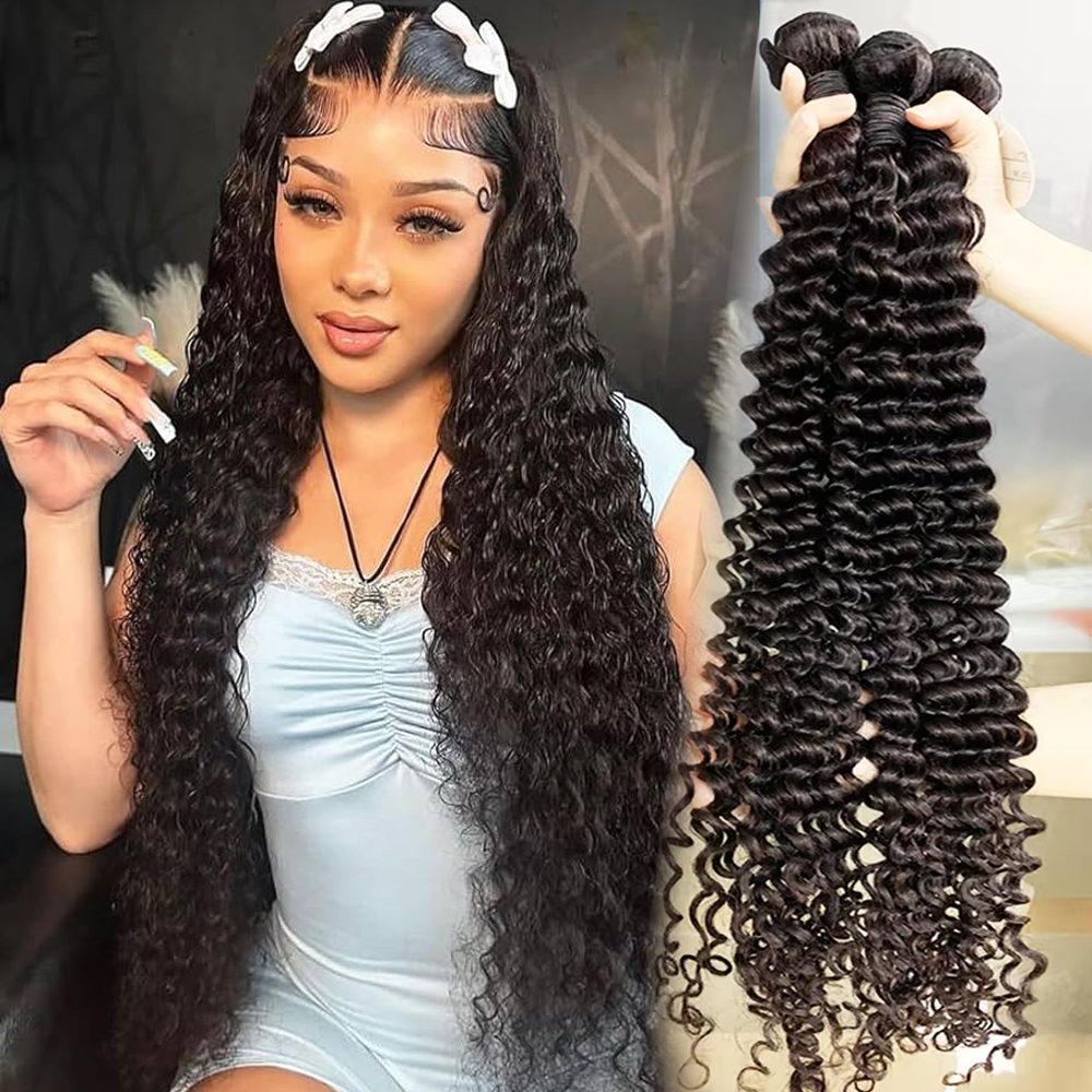Deep Wave Burmese Human Hair B - Sewing Technology recension och pris