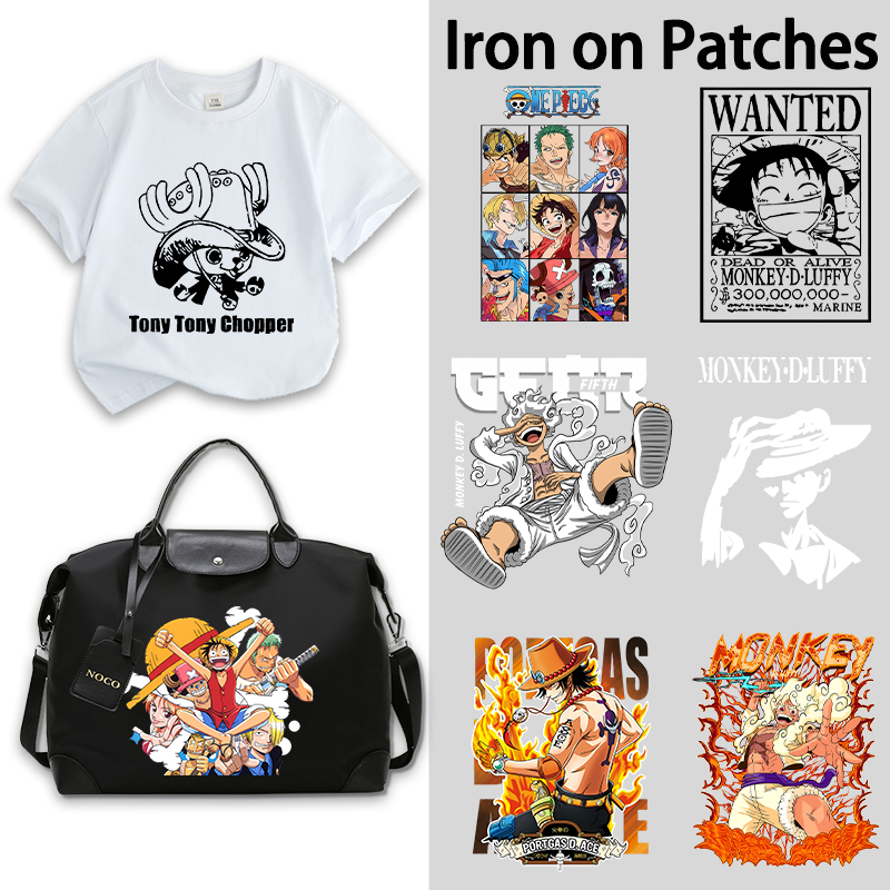 One Pieces Iron on Patches Cut - Iron On Patch recension och pris