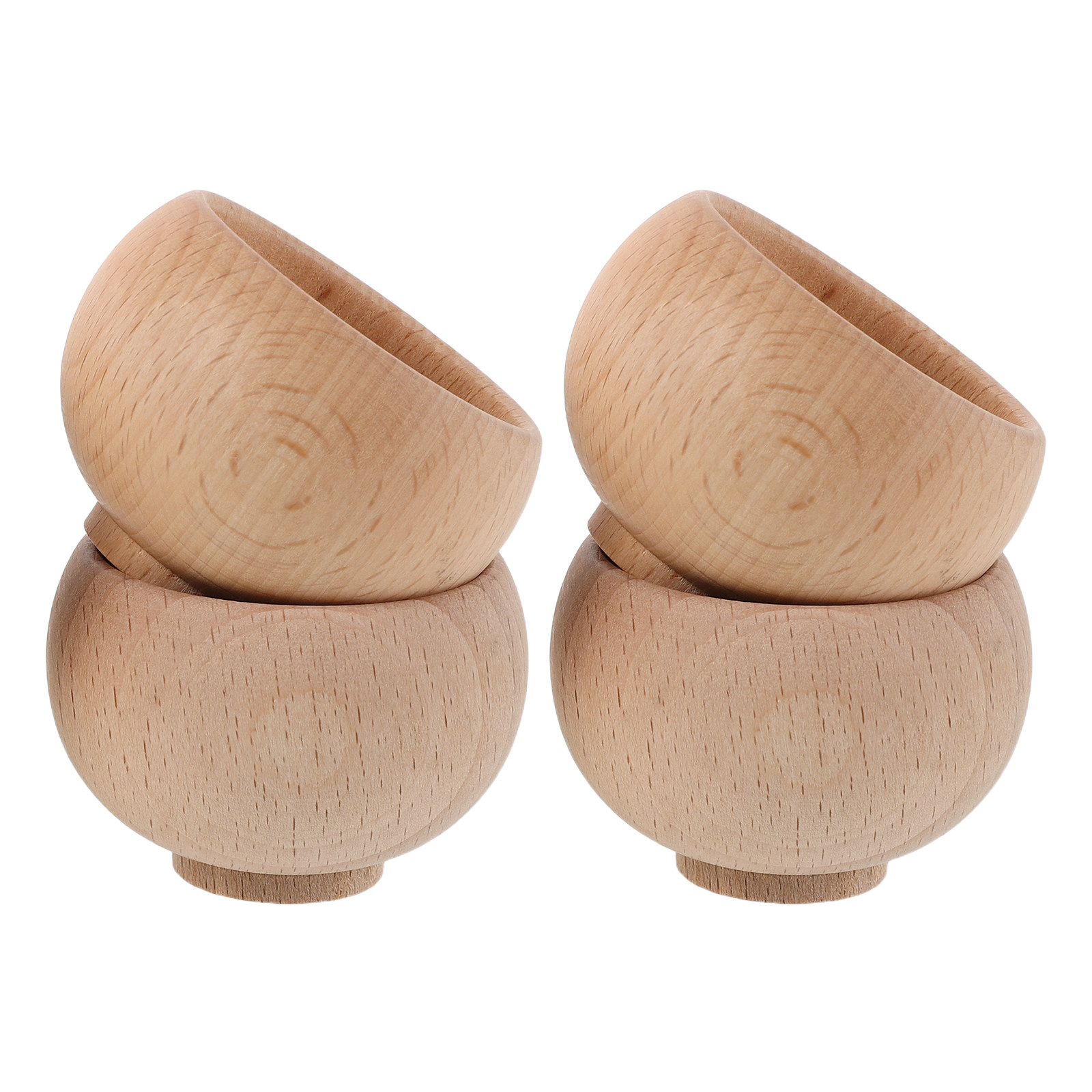 4Pcs Reusable Wooden Pincushio - Sewing Pin Cushion recension och pris