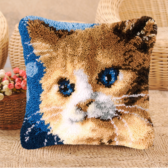 Cat Series Latch Hook Kit Mats - Sewing Pin Cushion recension och pris