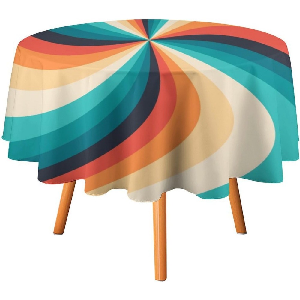 Vintage Groovy Swirl Round Tab - Century Textile & Sewing Supply Avenue C North Saskatoon Sk recension och pris